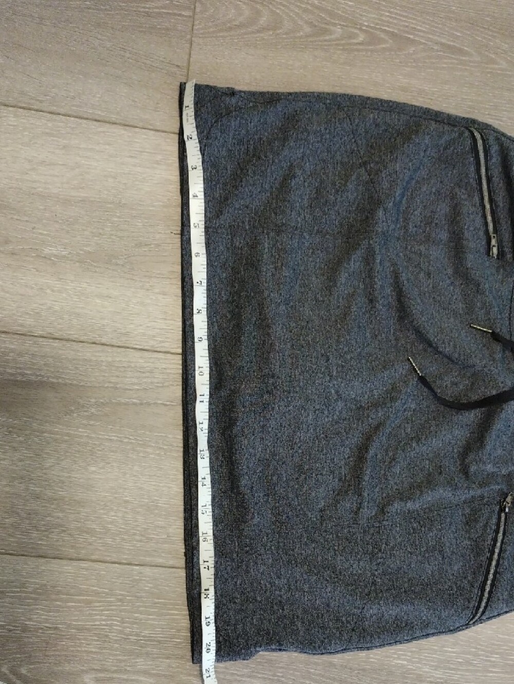 Women's Charcoal Drawstring Skort - Picture 13 of 15